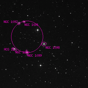 DSS image of NGC 1098