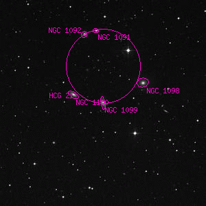 DSS image of NGC 1099
