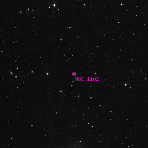 DSS image of NGC 1102