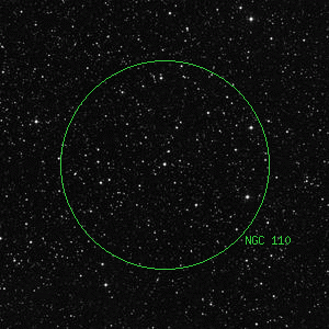 DSS image of NGC 110