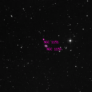 DSS image of NGC 1150