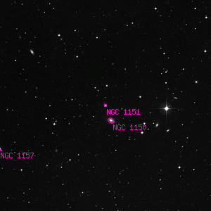 DSS image of NGC 1151