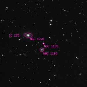 DSS image of NGC 1195