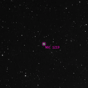 DSS image of NGC 1219