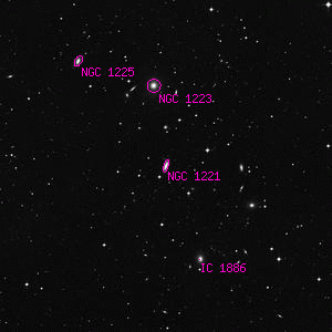 DSS image of NGC 1221