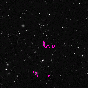 DSS image of NGC 1244