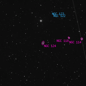DSS image of NGC 124