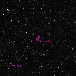 DSS image of NGC 1250