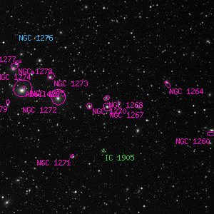DSS image of NGC 1267