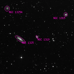 DSS image of NGC 1319