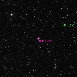 DSS image of NGC 1335