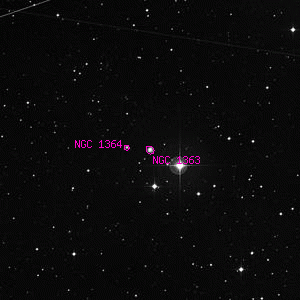 DSS image of NGC 1363