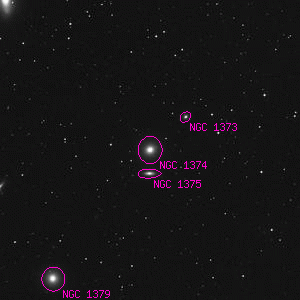 DSS image of NGC 1374