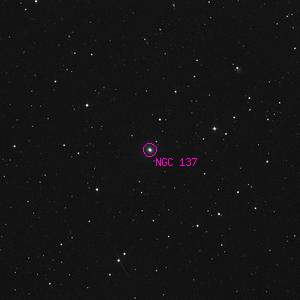DSS image of NGC 137