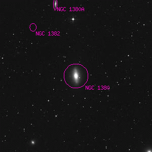 DSS image of NGC 1380