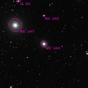DSS image of NGC 1400