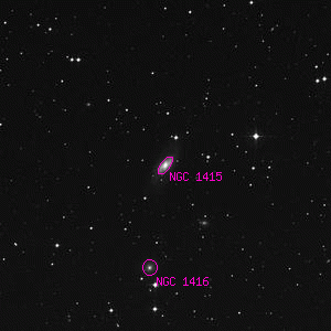 DSS image of NGC 1415