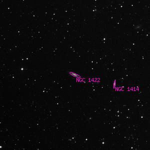 DSS image of NGC 1422