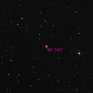 DSS image of NGC 1423