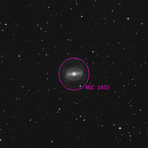 DSS image of NGC 1433