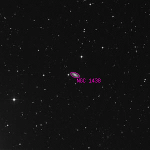 DSS image of NGC 1438