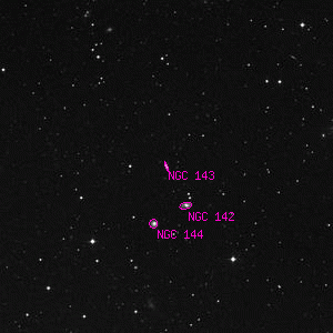 DSS image of NGC 143