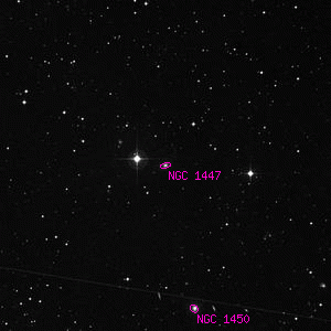 DSS image of NGC 1447