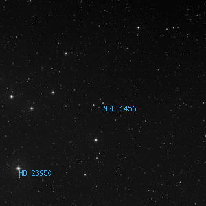 DSS image of NGC 1456