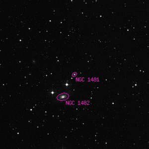DSS image of NGC 1481