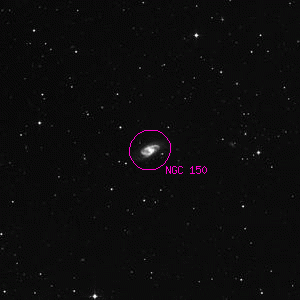 DSS image of NGC 150