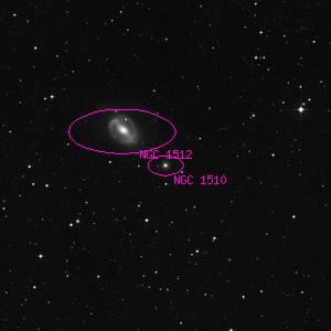 DSS image of NGC 1510