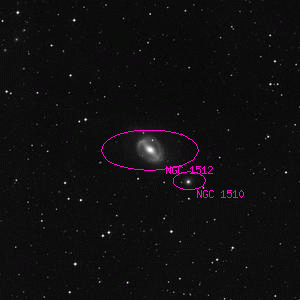 DSS image of NGC 1512