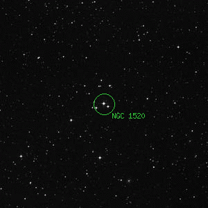 DSS image of NGC 1520