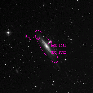 DSS image of NGC 1532