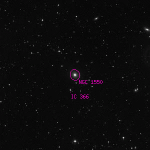 DSS image of NGC 1550
