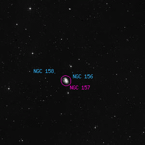 DSS image of NGC 156