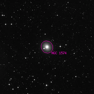 DSS image of NGC 1574