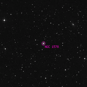 DSS image of NGC 1578