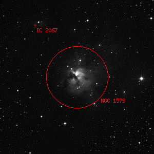 DSS image of NGC 1579