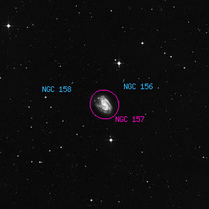 DSS image of NGC 157