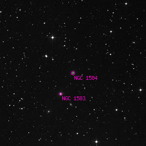 DSS image of NGC 1584