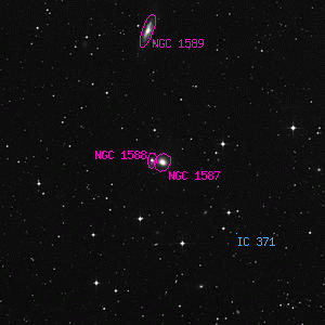 DSS image of NGC 1587