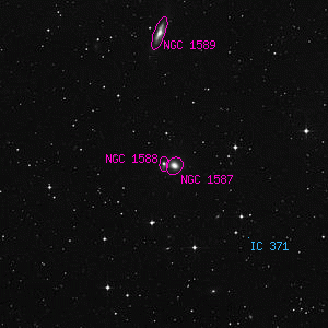 DSS image of NGC 1588
