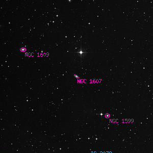 DSS image of NGC 1607