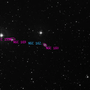 DSS image of NGC 160