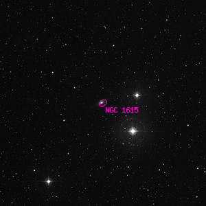 DSS image of NGC 1615