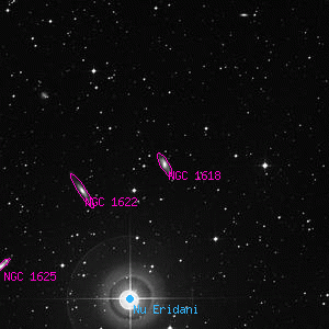 DSS image of NGC 1618