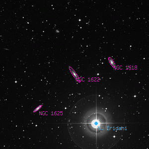 DSS image of NGC 1622