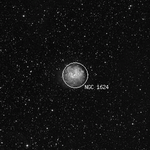 DSS image of NGC 1624