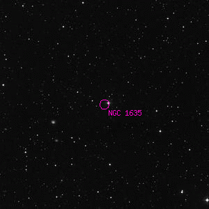 DSS image of NGC 1635